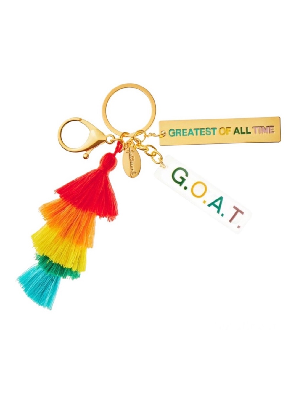 Hallmark “G.O.A.T.” Keychain Bag Charm